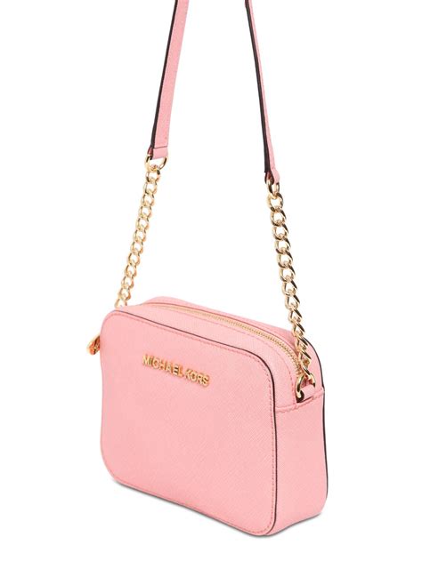 michael kors side bag pink|Michael Kors side body bag.